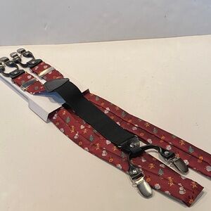 NIP CAS Germany Sport Christmas-Themed Suspenders